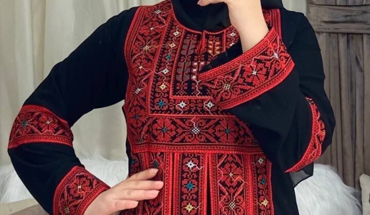 عبايات علي الطراز الفلسطيني