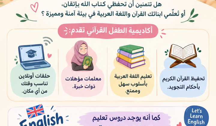 ✨أكاديمية الطفل القرآني✨📓✏️📿
